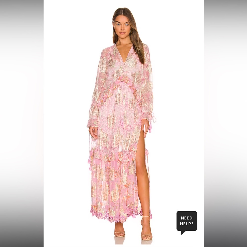 Hemant and Nandita kaftan Sz XS NWT